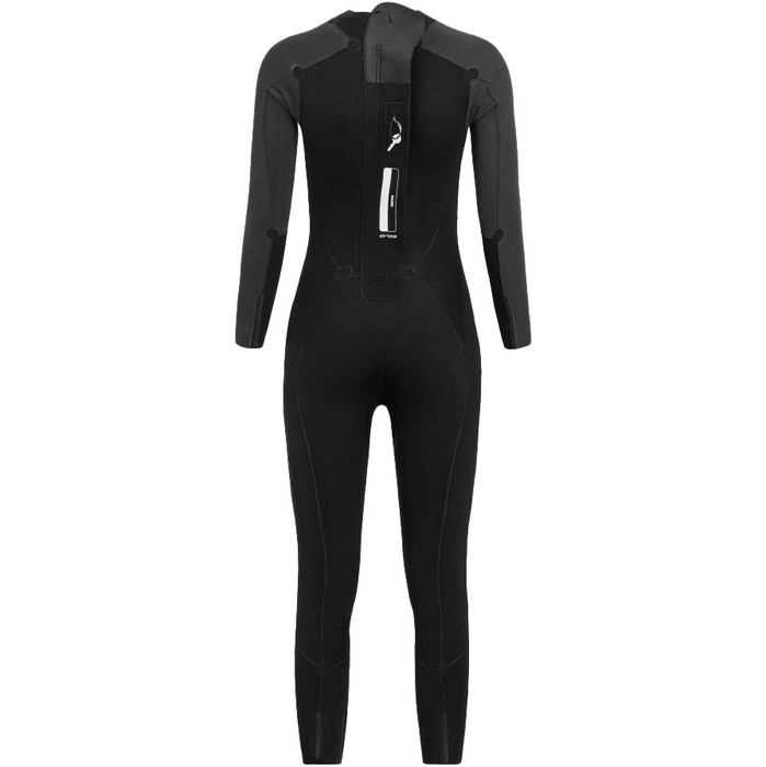 2023 Orca Womens Vitalis Back Zip Open Water Swim Wetsuit NN684601 - Black